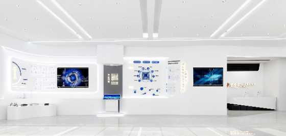 中建智慧谷·手拉手信息技術科技公司 展廳